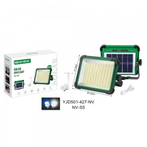 NV-S5 54W LED Solar Rechargeable Emergency Work Lamp