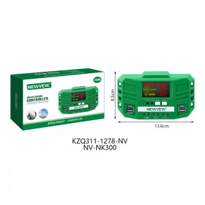 NV-NK300  NEWVEW 12V/24V Auto 10A Solar Charge Controller