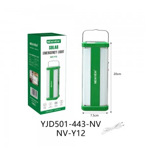 NV-Y12 NEWVEW AC110-240V Solar LED Tube Emergency Lamp
