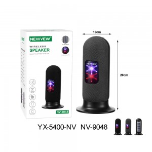 NV-9048 NEWVEW ABS Wireless Portable Speaker with Solar Panel