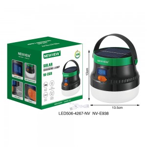 NV-E938 NEWVEW 150W LED Solar Charging Lamp with Digital Display