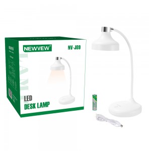 NV-J09 NEWVEW LED Desk Lamp Rechargeable Foldable Book Light