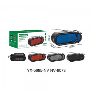 NV-9073 NEWVEW Wireless Portable Speaker with Solar