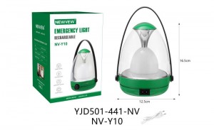 NV-Y10 2000mah NEWVEW EMERGENCY LIGHT RECHARGEABLE