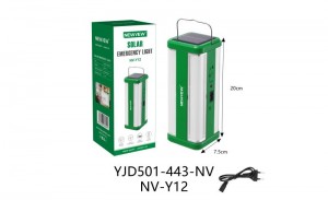 NV-Y12 2400mah NEWVEW SOLAR EMERGENGY LIGNT