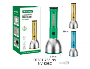NV-K08C 1200mAh NEWVEW ALUMINUM-PLASTIC FLASHLIGHT