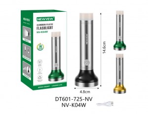 NV-K04W 1200mah NEWVEW ALUMINUM-PLASTIC FLASHLIGHT