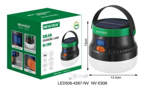 NV-E938 7800mah NEWVEW EMERGENCY SOLAR LIGHT