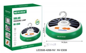 NV-E939 5200mAh NEWVEW SOLAR CHARGING LAMP