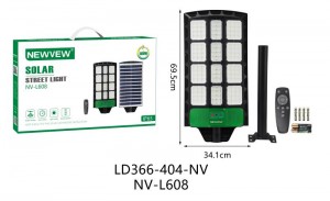 NV-L608 5X5000mAh NEWVEW SOLAR LIGHTING SYSTEM