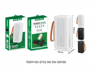 NV-D0160 30000mAh NEWVEW POWER BANK HIGH-PERFORMANCE MOBILE POWER BANK