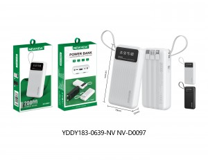 NV-D0097 20000mAh NEWVEW POWER BANK HIGH-PERFORMANCE MOBILE POWER BANK