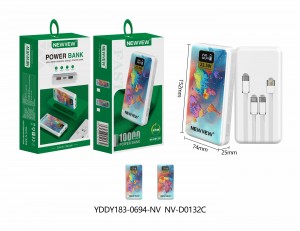 NV-D0132C 10000mAh NEWVEW POWER BANK HIGH-PERFORMANCE MOBILE POWER BANK