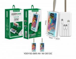 NV-D0133C 20000mAh NEWVEW POWER BANK HIGH-PERFORMANCE MOBILE POWER BANK