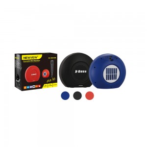 Wholesale Bluetooth Speaker - Portable Mini Speaker with Solar Panel NV-8819S – NEWVEW