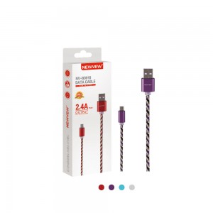 Data cable with three-color taped light NV-B0010