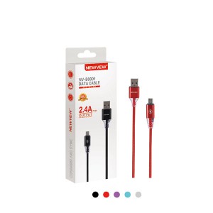 High reputation Data Power Cable - Data Cable Micro Usb PVC NV-B0001 – TAIGE