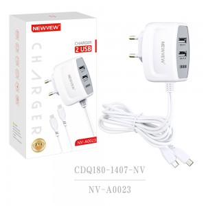 PriceList for Cord Wire Charger - Power Adapter Charger with Built-In 2 in 1 V8/TYPE-C Charging Wire NV-A0023 – TAIGE