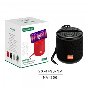 ABS Solar Portable Speaker with Bluetooth NV-356