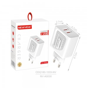 NV-A0030  Power Adapter Charger with 2USB