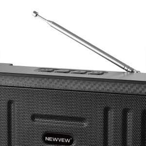 NV-9237 NEWVEW WIRELESS SOLAR SPEAKER