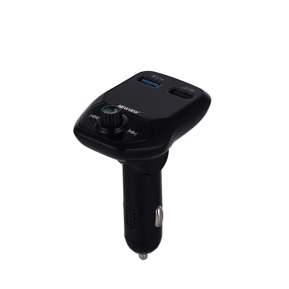 Good Quality Car Charger - V5.0 Bluetooth Car Charger with USB/TF/FM/Call/Music LED Screen NV-C0002 – TAIGE