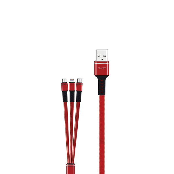 Newly Arrival Micro Usb Charging Port - Data Cable  3 in 1 NV-B0014 – TAIGE