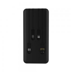 NV-D0028 10000mAh ABS Portable Power Bank Charger External Battery 10000mAh with  Fast Charging