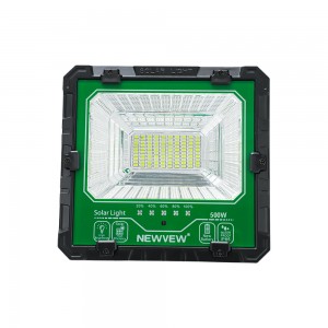 NV-P705 NEWVEW 500W 6500-7000K Solar LED Street Lamp Outdoor Light with  Solar Panel Solar Charging