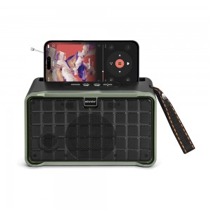 NV-9078 NEWVEW ABS Portable Mini Wireless Speaker with Phone Stand