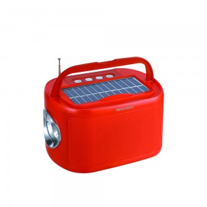 Bluetooth Speaker with Solar Panel Flashlight NV-8809SL
