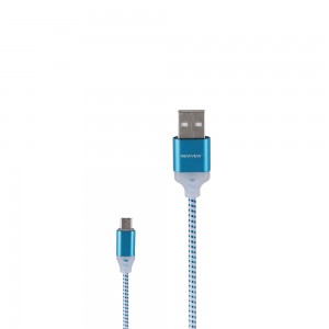 Charging Cable with thread Braided LED Light NV-B0002