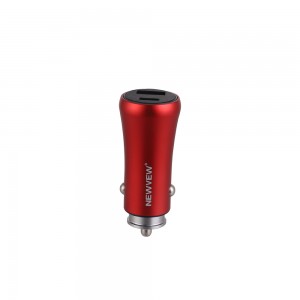 Aluminum Alloy Car Charger with USB/TYPE-C Port  NV-C0009