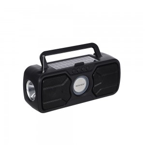 NV-9230  Bluetooth Speaker With Solar Panel Light