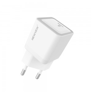 NV-A0039 NEWVEW PD20W Power Adapter Charger with TYPE-C Port  Fast Charging Wire
