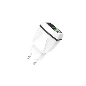 Usb Charger 5V2.1 2-Port EU Plug NV-A0128