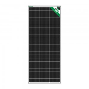 NEWVEW NV-F406 Monocrystalline Silver Aluminum Frame Solar Panel with 0.9m Line+ Battery Clips