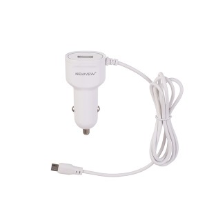 USB Car Charger Double panel NV-C0007