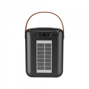NV-9074 NEWVEW ABS Portable Wireless Speaker with Solar Panel