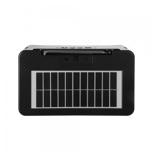 NV-9081SUN NEWVEW ABS Wireless Portable Speaker with Solar Panel