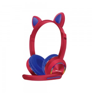 Bluetooth headset Head-mounted cat ear NV-8107