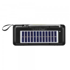 ABS Portable Wireless Speaker With Solar Panel NV-9006