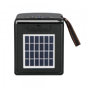 NV-9087 NEWVEW Wireless Portable Speaker with Solar Panel
