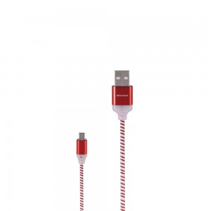 Charging Cable with thread Braided LED Light NV-B0002