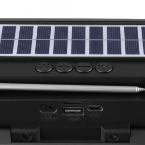 NV-9208 NEWVEW WIRELESS SOLAR SPEAKER