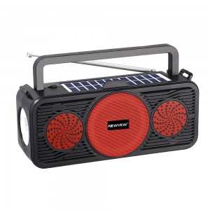 Portable Wireless Speaker with Solar Panel NV-8980