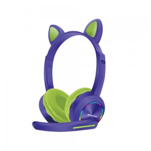 Bluetooth headset Head-mounted cat ear NV-8107