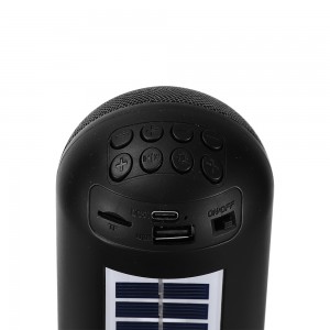 NV-9048 NEWVEW ABS Wireless Portable Speaker with Solar Panel