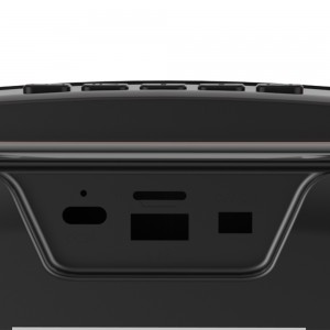 NV-9074 NEWVEW ABS Portable Wireless Speaker with Solar Panel