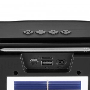 NV-9243 NEWVEW WIRELESS SOLAR SPEAKER